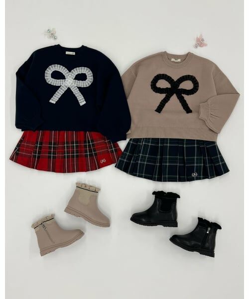 Lycee mine / リセマイン ニット・セーター | 【マシュマロみたいな着心地】【マシンウォッシャブル】ハート・リボンアソートモチーフセーター | 詳細20