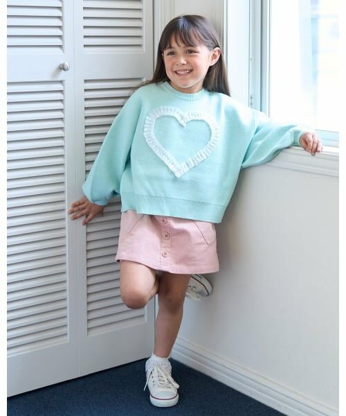 Lycee mine / リセマイン ニット・セーター | 【マシュマロみたいな着心地】【マシンウォッシャブル】ハート・リボンアソートモチーフセーター | 詳細26