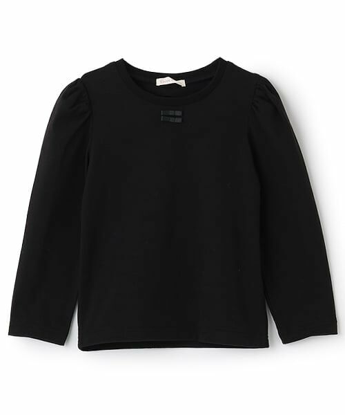 Lycee mine / リセマイン Tシャツ | 【Lycee mine バレエシリーズ】パワーショルダーリボン付きトップス | 詳細2