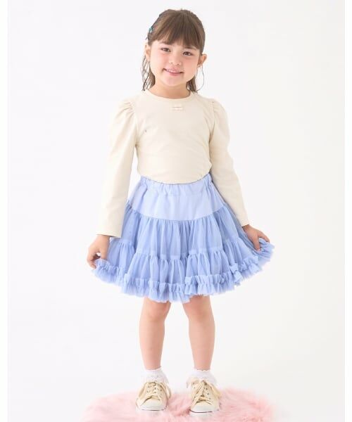 Lycee mine / リセマイン Tシャツ | 【Lycee mine バレエシリーズ】パワーショルダーリボン付きトップス | 詳細20