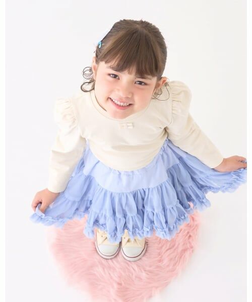 Lycee mine / リセマイン Tシャツ | 【Lycee mine バレエシリーズ】パワーショルダーリボン付きトップス | 詳細21