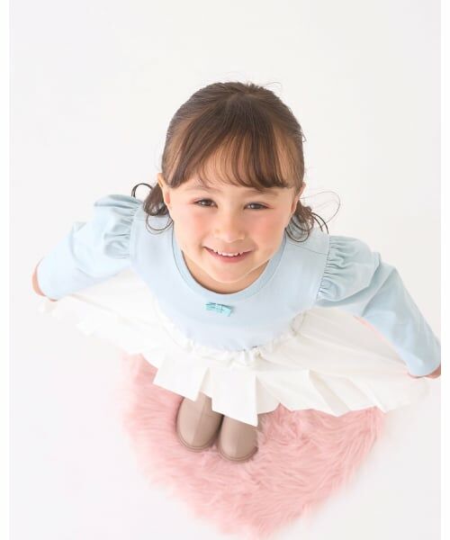 Lycee mine / リセマイン Tシャツ | 【Lycee mine バレエシリーズ】パワーショルダーリボン付きトップス | 詳細27