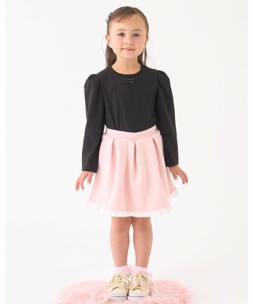 Lycee mine / リセマイン Tシャツ | 【Lycee mine バレエシリーズ】パワーショルダーリボン付きトップス | 詳細29