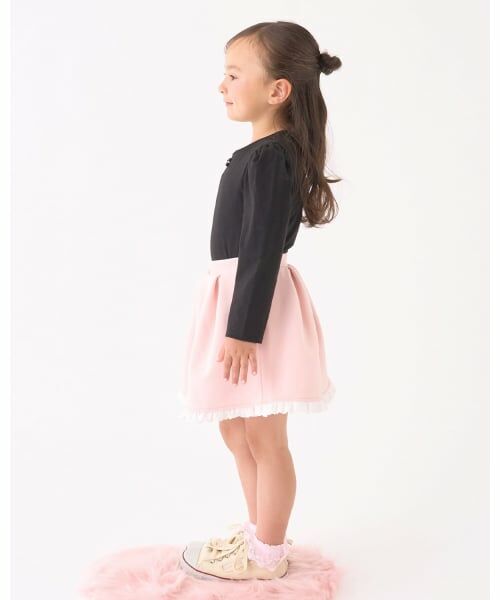 Lycee mine / リセマイン Tシャツ | 【Lycee mine バレエシリーズ】パワーショルダーリボン付きトップス | 詳細30