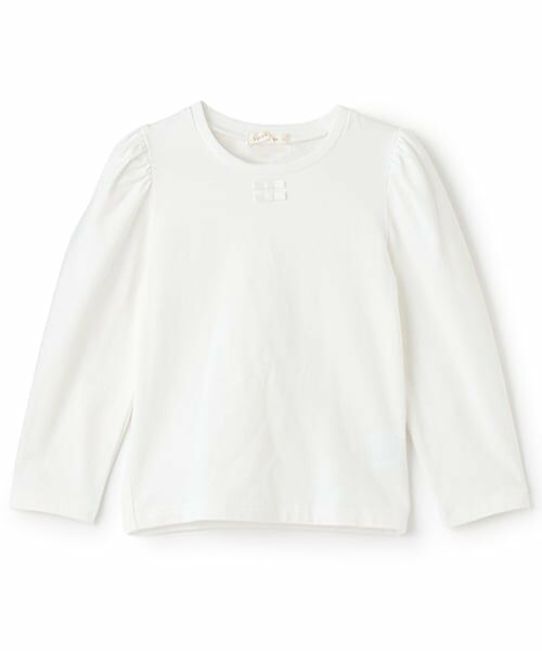 Lycee mine / リセマイン Tシャツ | 【Lycee mine バレエシリーズ】パワーショルダーリボン付きトップス | 詳細6