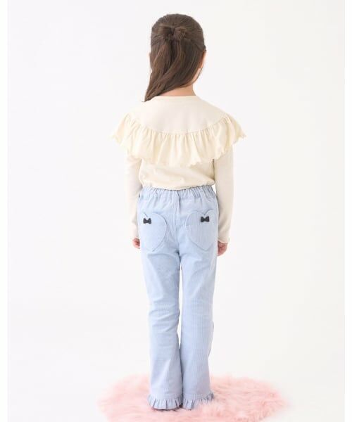 Lycee mine / リセマイン Tシャツ | 【Lycee mine バレエシリーズ】ラウンドフリルパール付きトップス | 詳細26