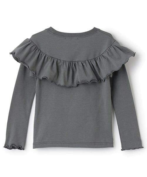 Lycee mine / リセマイン Tシャツ | 【Lycee mine バレエシリーズ】ラウンドフリルパール付きトップス | 詳細6