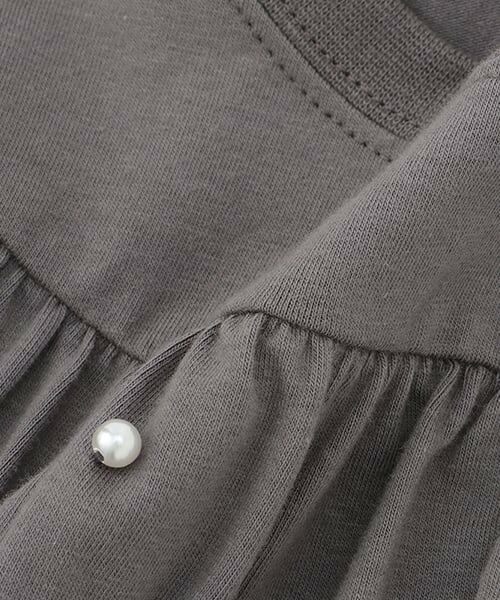 Lycee mine / リセマイン Tシャツ | 【Lycee mine バレエシリーズ】ラウンドフリルパール付きトップス | 詳細9