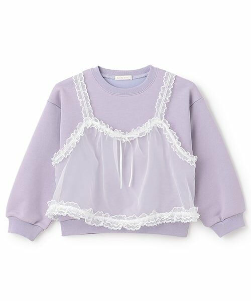 Lycee mine / リセマイン スウェット | 【Lycee mine バレエシリーズ】キャミドッキンクスウェット | 詳細1