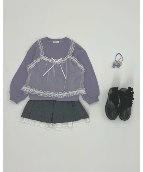 Lycee mine / リセマイン スウェット | 【Lycee mine バレエシリーズ】キャミドッキンクスウェット | 詳細15