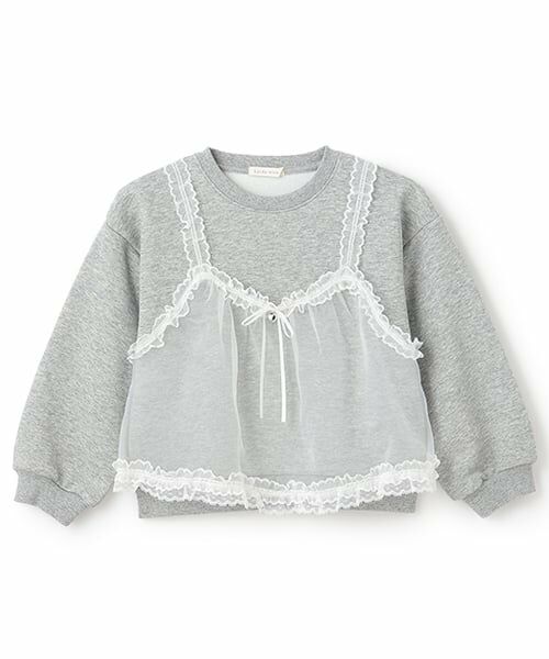 Lycee mine / リセマイン スウェット | 【Lycee mine バレエシリーズ】キャミドッキンクスウェット | 詳細2