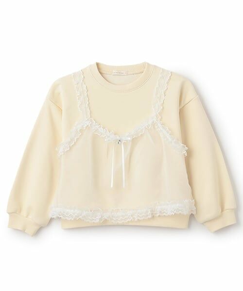 Lycee mine / リセマイン スウェット | 【Lycee mine バレエシリーズ】キャミドッキンクスウェット | 詳細3