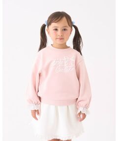【Lycee mine バレエシリーズ】袖口レーススウェット