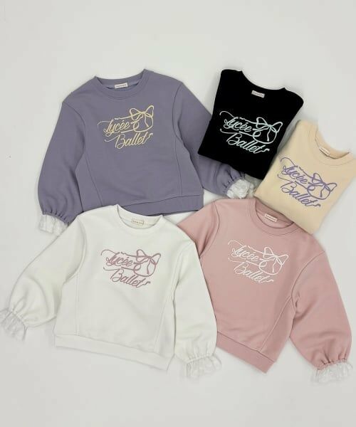 Lycee mine / リセマイン スウェット | 【Lycee mine バレエシリーズ】袖口レーススウェット | 詳細13