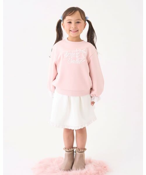 Lycee mine / リセマイン スウェット | 【Lycee mine バレエシリーズ】袖口レーススウェット | 詳細21