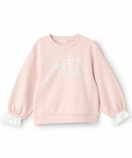 Lycee mine / リセマイン スウェット | 【Lycee mine バレエシリーズ】袖口レーススウェット | 詳細5