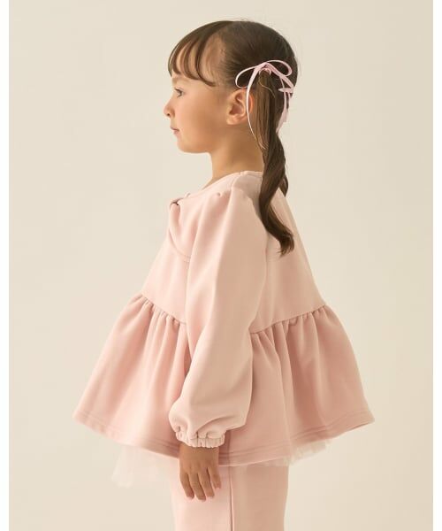 Lycee mine / リセマイン スウェット | 【Lycee mine バレエシリーズ】リボンカラーペプラムトップス | 詳細19