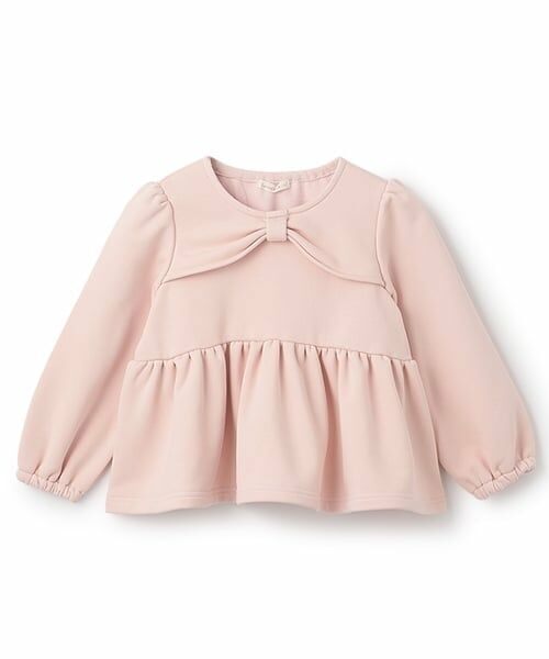 Lycee mine / リセマイン スウェット | 【Lycee mine バレエシリーズ】リボンカラーペプラムトップス | 詳細2