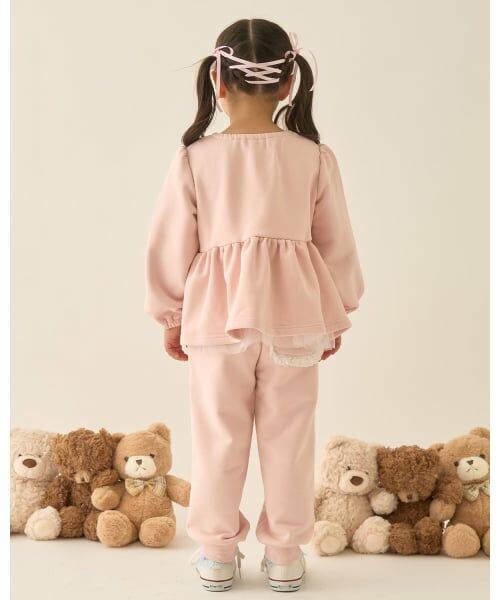 Lycee mine / リセマイン スウェット | 【Lycee mine バレエシリーズ】リボンカラーペプラムトップス | 詳細20