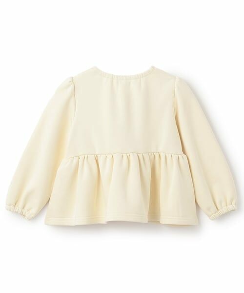 Lycee mine / リセマイン スウェット | 【Lycee mine バレエシリーズ】リボンカラーペプラムトップス | 詳細7