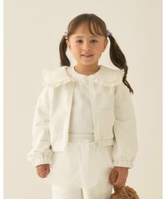 Lycee mine / リセマイン スウェット | 【Lycee mine バレエシリーズ】【セットアップ可】セーラーカラーフルジップスウェット