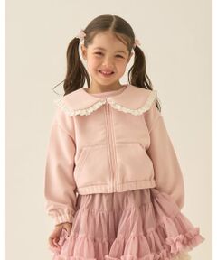 Lycee mine / リセマイン スウェット | 【Lycee mine バレエシリーズ】【セットアップ可】セーラーカラーフルジップスウェット