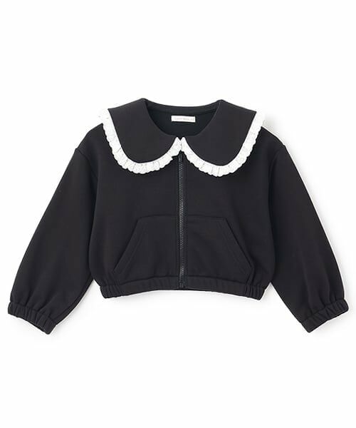 Lycee mine / リセマイン スウェット | 【Lycee mine バレエシリーズ】【セットアップ可】セーラーカラーフルジップスウェット | 詳細1