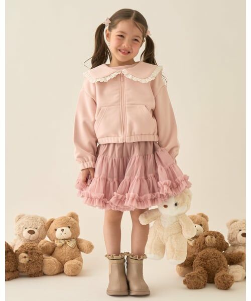 Lycee mine / リセマイン スウェット | 【Lycee mine バレエシリーズ】【セットアップ可】セーラーカラーフルジップスウェット | 詳細20