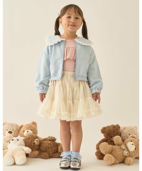 Lycee mine / リセマイン スウェット | 【Lycee mine バレエシリーズ】【セットアップ可】セーラーカラーフルジップスウェット | 詳細27