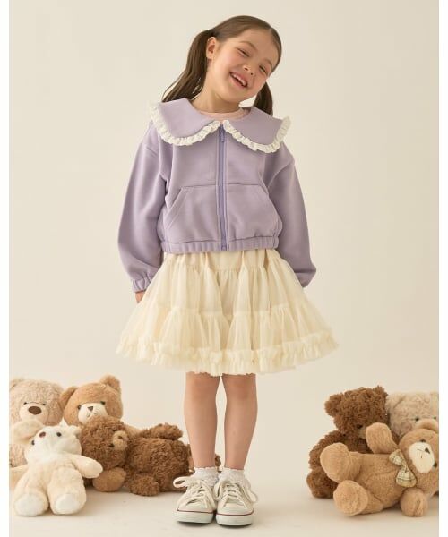 Lycee mine / リセマイン スウェット | 【Lycee mine バレエシリーズ】【セットアップ可】セーラーカラーフルジップスウェット | 詳細28