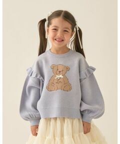 Lycee mine / リセマイン ニット・セーター | 【Lycee mine バレエシリーズ】【マシュマロみたいな着心地】【マシンウォッシャブル】ベアジャガードセーター