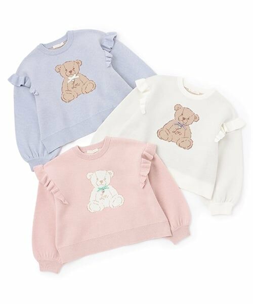 Lycee mine / リセマイン ニット・セーター | 【Lycee mine バレエシリーズ】【マシュマロみたいな着心地】【マシンウォッシャブル】ベアジャガードセーター | 詳細10