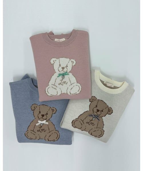 Lycee mine / リセマイン ニット・セーター | 【Lycee mine バレエシリーズ】【マシュマロみたいな着心地】【マシンウォッシャブル】ベアジャガードセーター | 詳細14