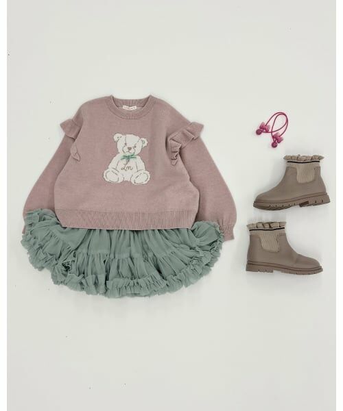 Lycee mine / リセマイン ニット・セーター | 【Lycee mine バレエシリーズ】【マシュマロみたいな着心地】【マシンウォッシャブル】ベアジャガードセーター | 詳細15