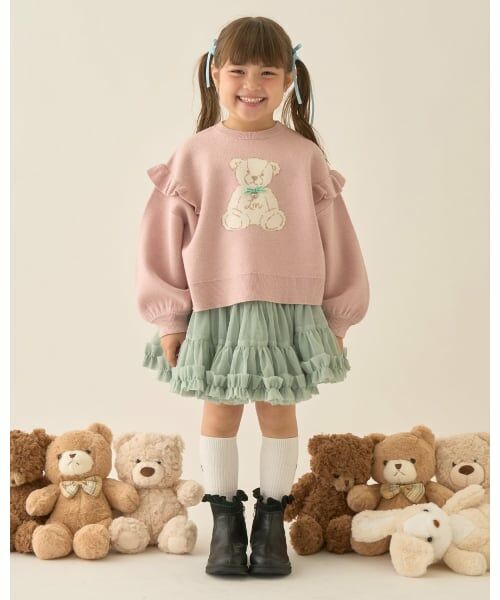 Lycee mine / リセマイン ニット・セーター | 【Lycee mine バレエシリーズ】【マシュマロみたいな着心地】【マシンウォッシャブル】ベアジャガードセーター | 詳細16