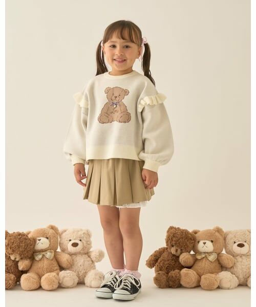 Lycee mine / リセマイン ニット・セーター | 【Lycee mine バレエシリーズ】【マシュマロみたいな着心地】【マシンウォッシャブル】ベアジャガードセーター | 詳細19