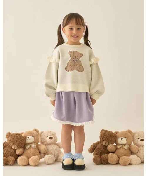 Lycee mine / リセマイン ニット・セーター | 【Lycee mine バレエシリーズ】【マシュマロみたいな着心地】【マシンウォッシャブル】ベアジャガードセーター | 詳細22