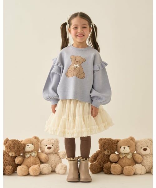 Lycee mine / リセマイン ニット・セーター | 【Lycee mine バレエシリーズ】【マシュマロみたいな着心地】【マシンウォッシャブル】ベアジャガードセーター | 詳細23