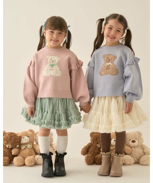 Lycee mine / リセマイン ニット・セーター | 【Lycee mine バレエシリーズ】【マシュマロみたいな着心地】【マシンウォッシャブル】ベアジャガードセーター | 詳細28