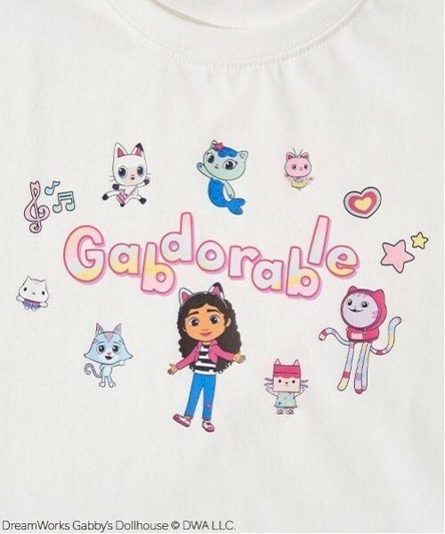 Lycee mine / リセマイン Tシャツ | 【ギャビーズドールハウス】【ソフトコットン】プリントTシャツ | 詳細4