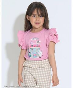 Lycee mine / リセマイン Tシャツ | 【ギャビーズドールハウス】【ソフトコットン】デザインスリーブプリントTシャツ