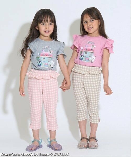 Lycee mine / リセマイン Tシャツ | 【ギャビーズドールハウス】【ソフトコットン】デザインスリーブプリントTシャツ | 詳細13