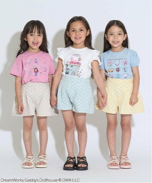 Lycee mine / リセマイン Tシャツ | 【ギャビーズドールハウス】【ソフトコットン】デザインスリーブプリントTシャツ | 詳細14