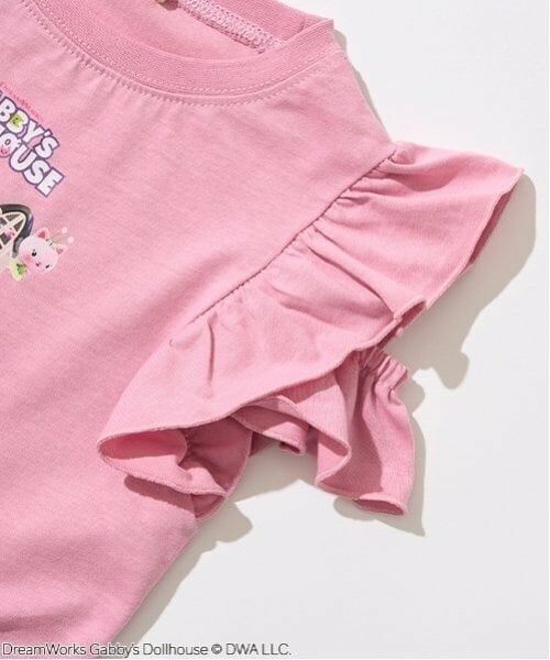 Lycee mine / リセマイン Tシャツ | 【ギャビーズドールハウス】【ソフトコットン】デザインスリーブプリントTシャツ | 詳細5