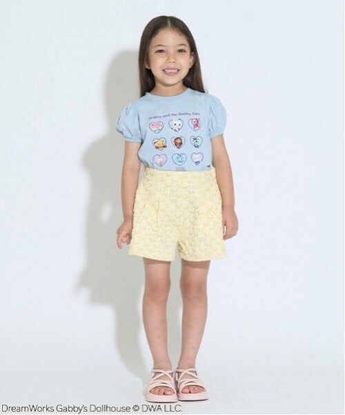 Lycee mine / リセマイン Tシャツ | 【ギャビーズドールハウス】【ソフトコットン】パフスリーブプリントTシャツ | 詳細11