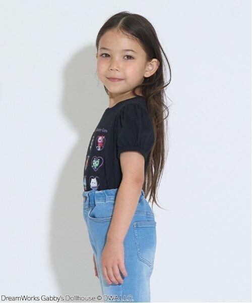 Lycee mine / リセマイン Tシャツ | 【ギャビーズドールハウス】【ソフトコットン】パフスリーブプリントTシャツ | 詳細14