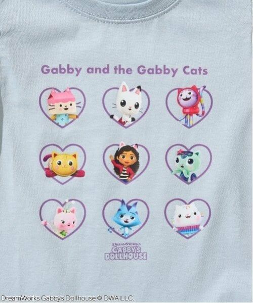 Lycee mine / リセマイン Tシャツ | 【ギャビーズドールハウス】【ソフトコットン】パフスリーブプリントTシャツ | 詳細4