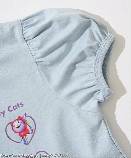 Lycee mine / リセマイン Tシャツ | 【ギャビーズドールハウス】【ソフトコットン】パフスリーブプリントTシャツ | 詳細5