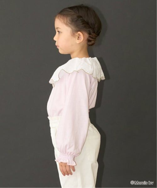 Lycee mine / リセマイン Tシャツ | 【Miffy】【ソフトコットン】コットンレース衿トップス | 詳細15