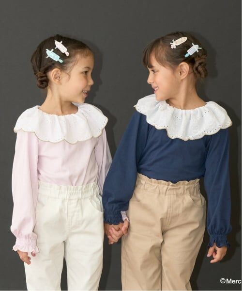 Lycee mine / リセマイン Tシャツ | 【Miffy】【ソフトコットン】コットンレース衿トップス | 詳細24